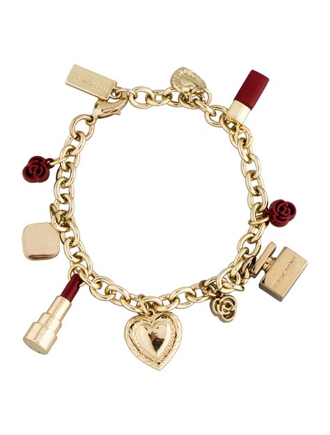 dolce gabbana charm bracelet